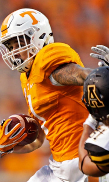 No. 9 Tennessee escapes with OT win over Appalachian State